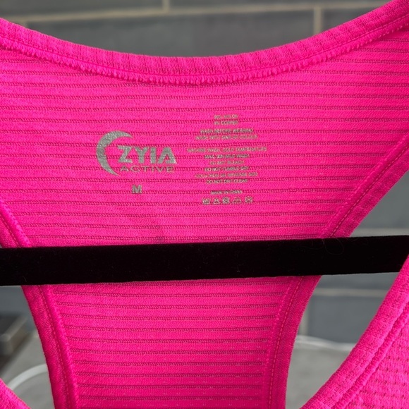 ZYIA Vibrant Pink Active Tank - Picture 2 of 5